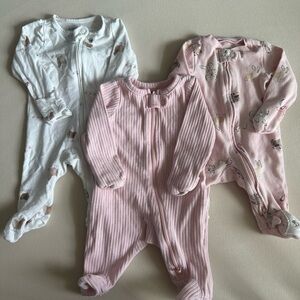 Carter’s Newborn Girly Sleeper Bundle